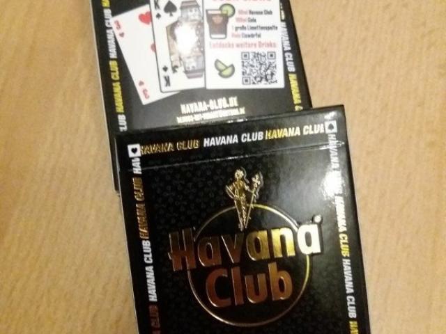 Havana Club Kartenspiele Limited Edition NEU! - 1